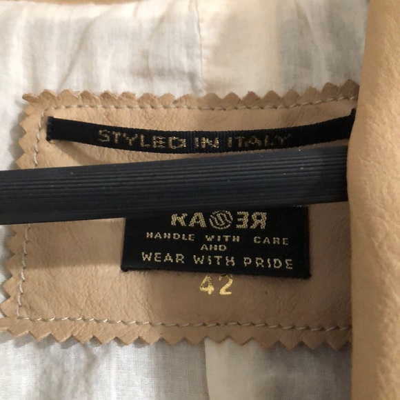 Leather jacket blazer - Picture 2 of 6